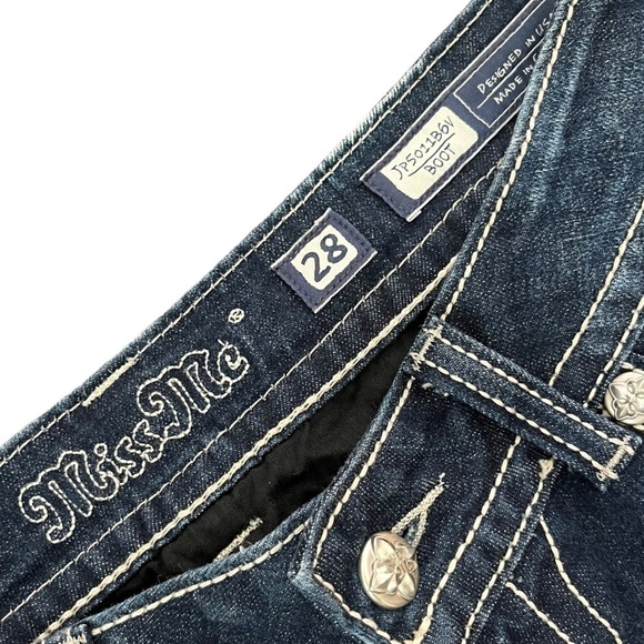 Miss Me Mid Rise Bootcut Jeans - Picture 7 of 8